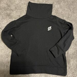 Peloton Black Cowl Neck Sweatshirt-Women's Medium